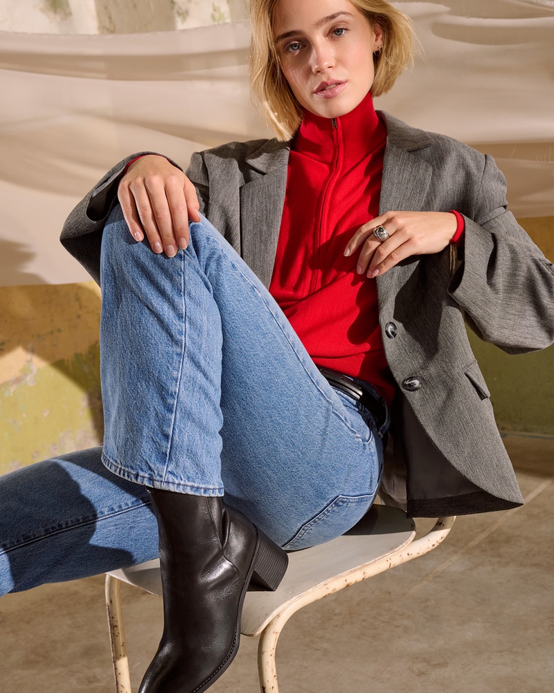 Nelson - Rits- & gesloten boots - Zwart
