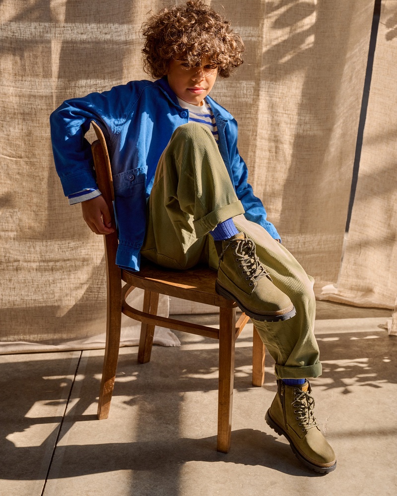 Nelson Kids - Veterboots - Groen