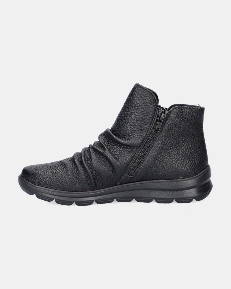 Rieker - Rits- & gesloten boots - Zwart