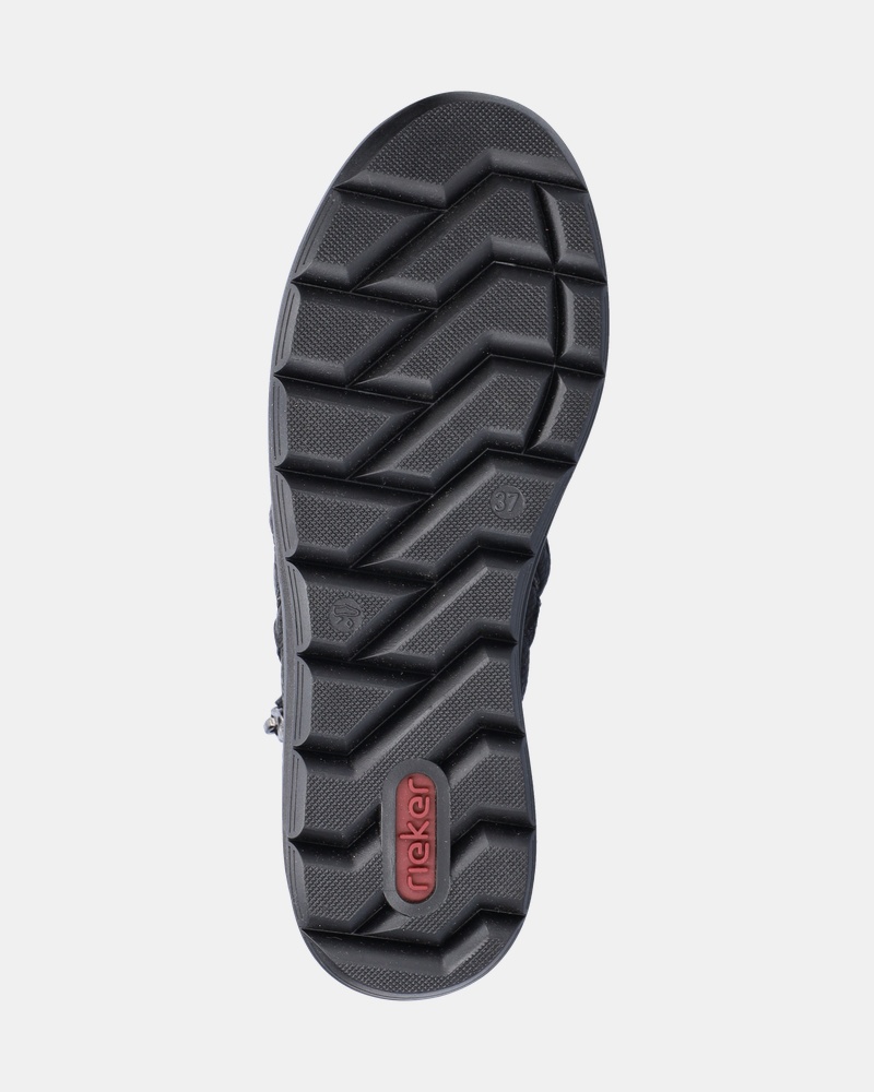 Rieker - Rits- & gesloten boots - Zwart