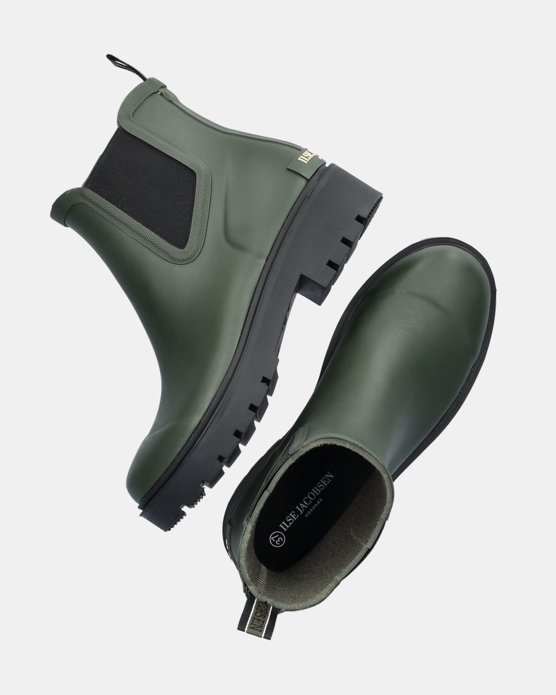 Ilse Jacobsen Rubstep02 - Chelseaboots - Groen