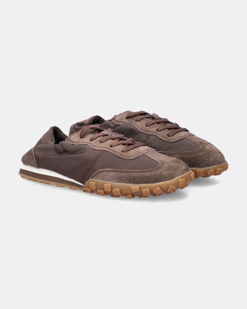 Shoecolate Sneaker Sand - Sneakers - Bruin