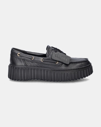 Clarks Torhill Boat - Mocassins & loafers - Zwart