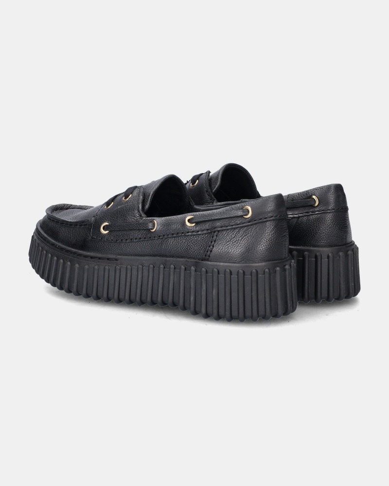 Clarks Torhill Boat - Mocassins & loafers - Zwart