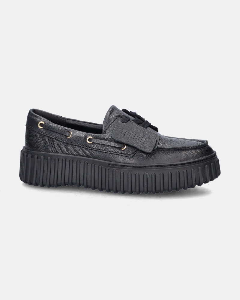 Clarks Torhill Boat - Mocassins & loafers - Zwart