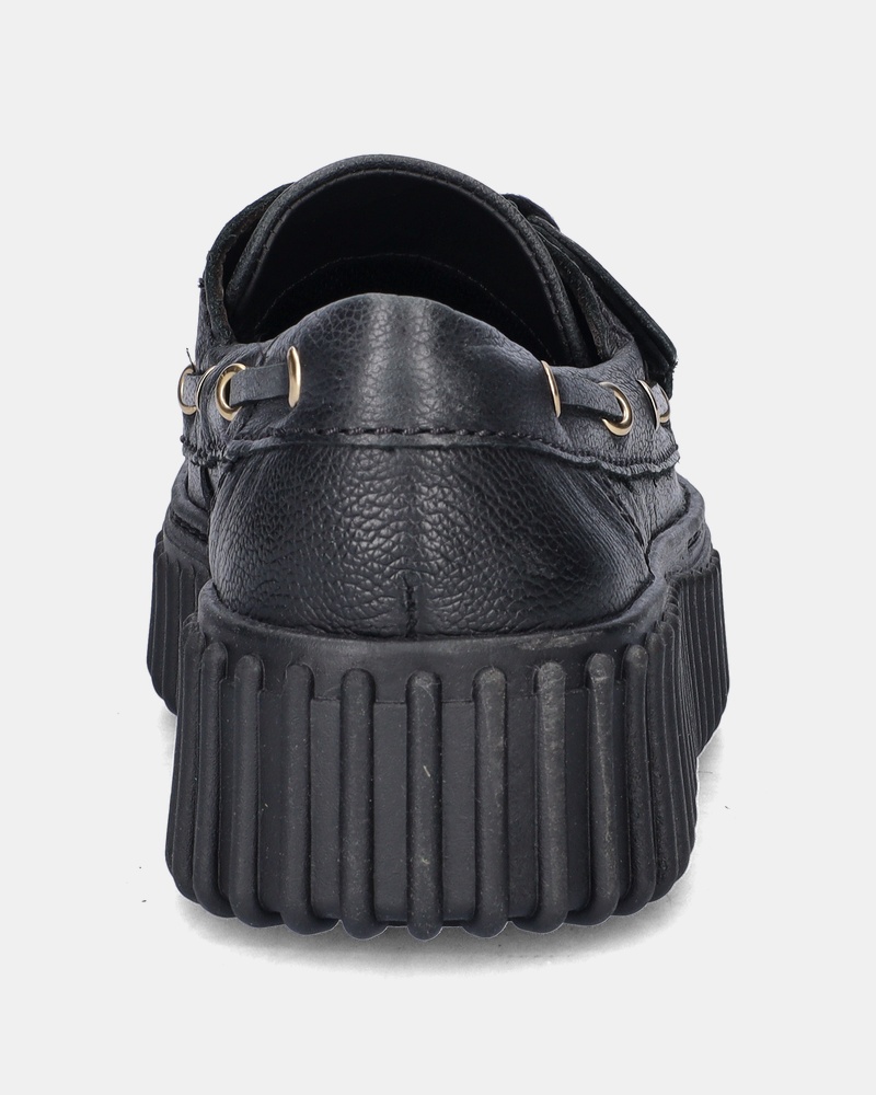 Clarks Torhill Boat - Mocassins & loafers - Zwart