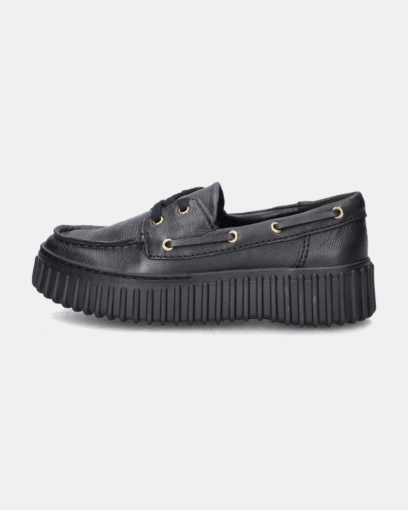 Clarks Torhill Boat - Mocassins & loafers - Zwart