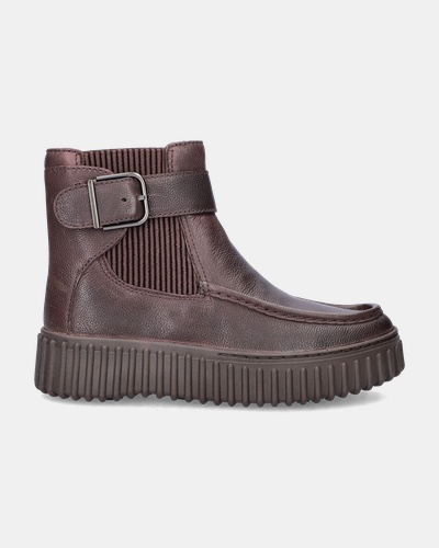 Clarks Torhill Buckle - Rits- & gesloten boots - Bruin