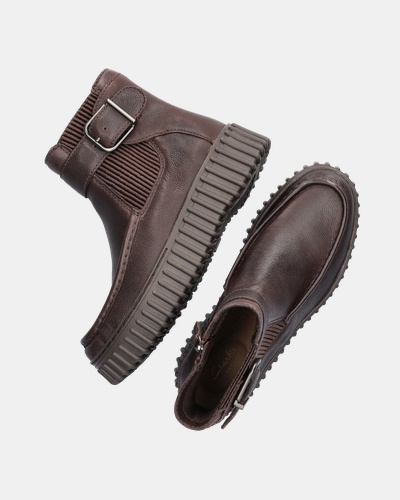 Clarks Torhill Buckle - Rits- & gesloten boots - Bruin