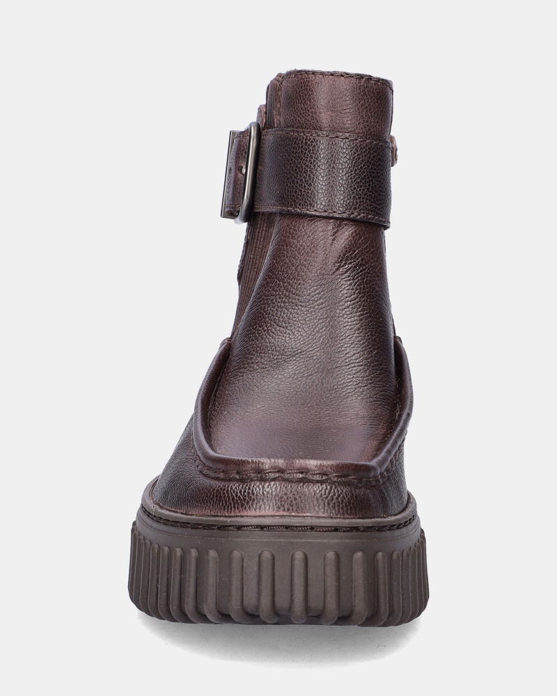 Clarks Torhill Buckle - Rits- & gesloten boots - Bruin