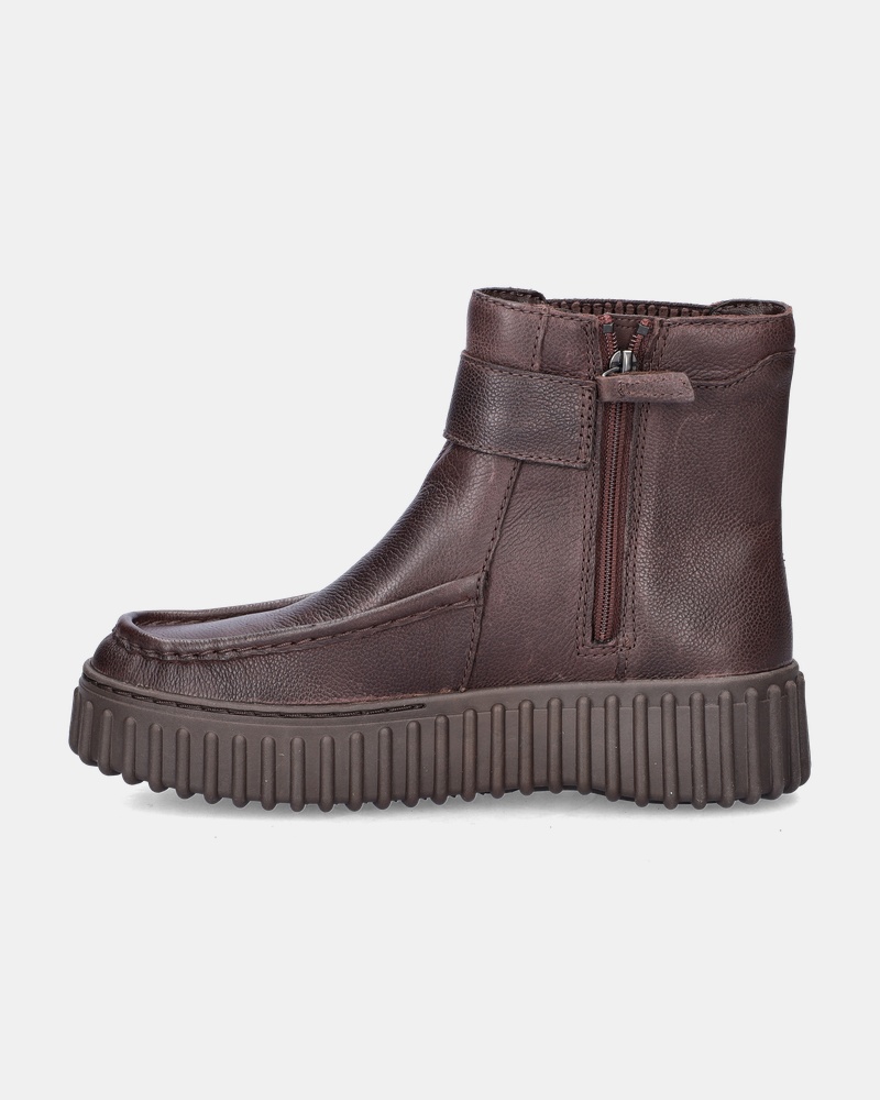 Clarks Torhill Buckle - Rits- & gesloten boots - Bruin
