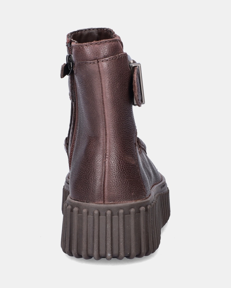 Clarks Torhill Buckle - Rits- & gesloten boots - Bruin
