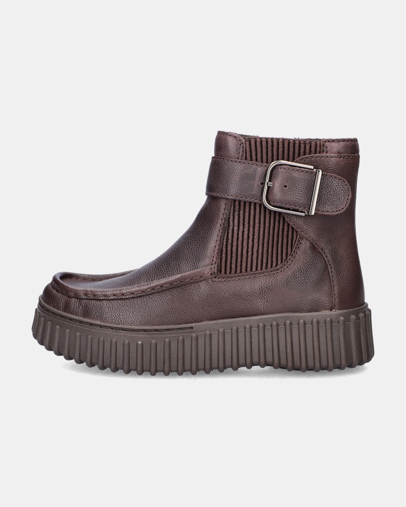 Clarks Torhill Buckle - Rits- & gesloten boots - Bruin
