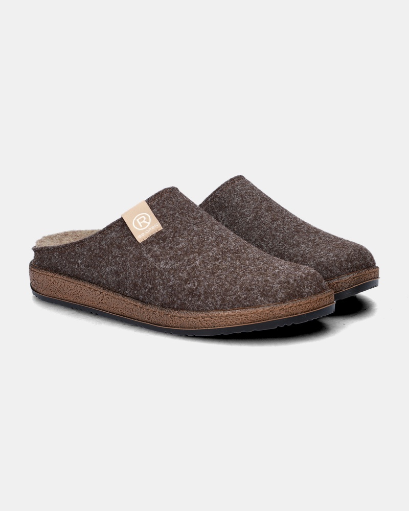 Rohde Novara - Pantoffels - Bruin