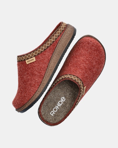 Rohde Novara - Pantoffels - Bruin
