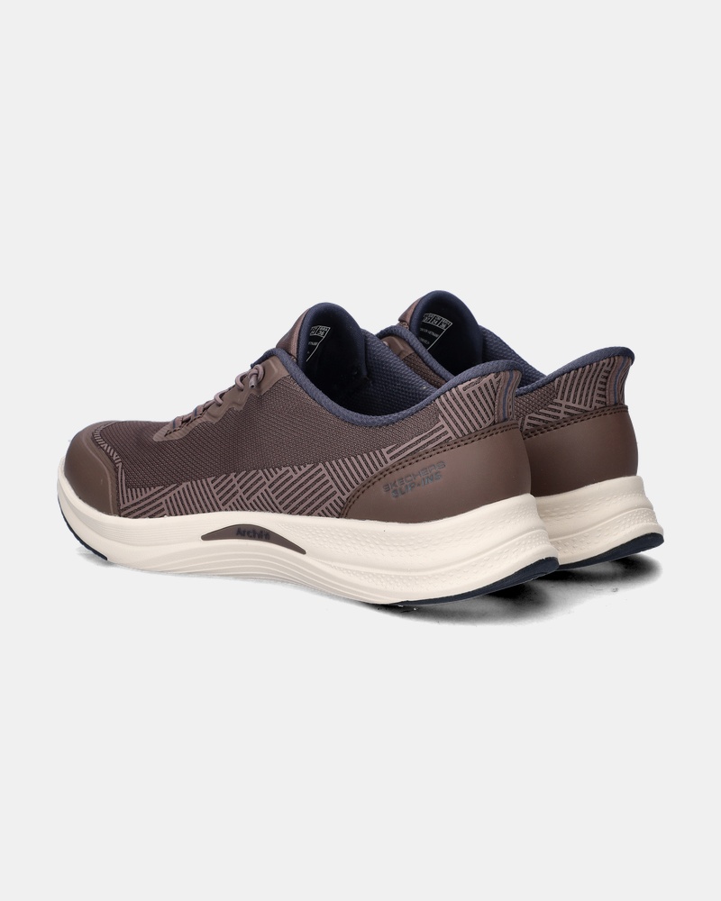 Skechers Hands Free Slip-ins Arch Fit Vista 2.0 - Bright - Lage sneakers - Bruin