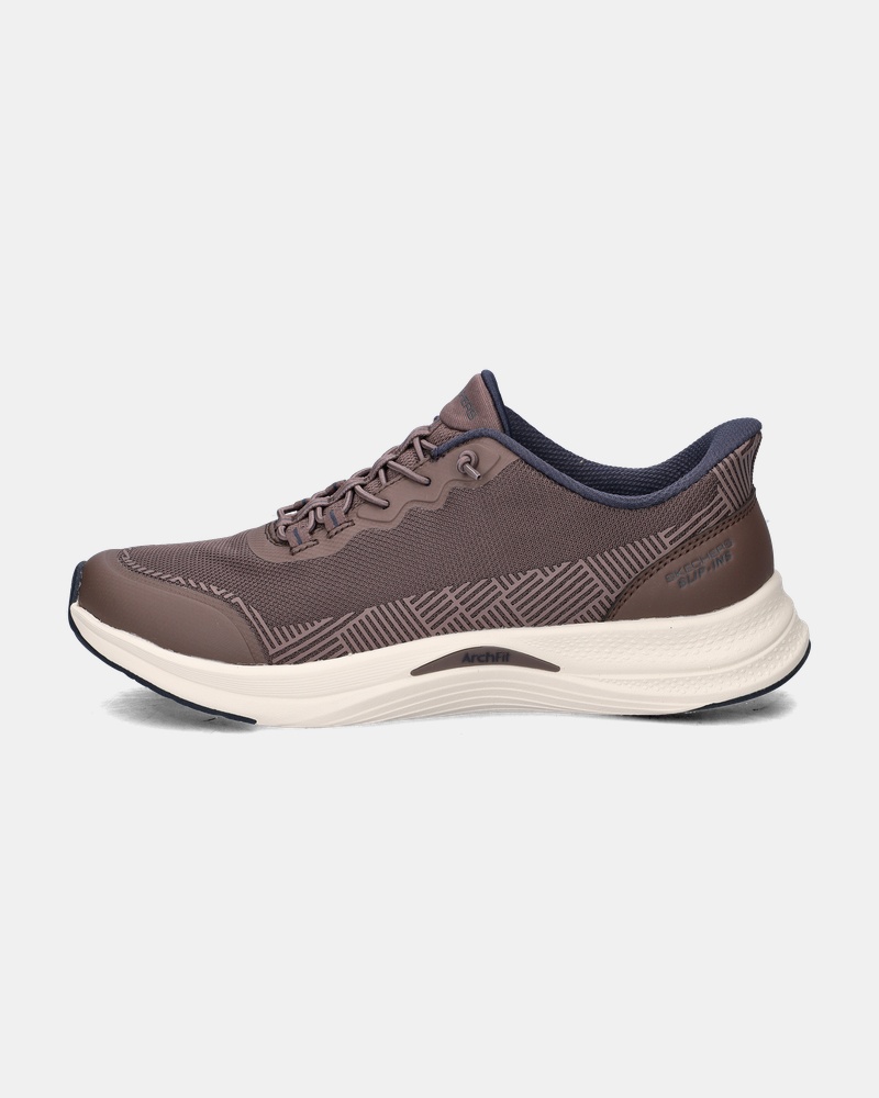 Skechers Hands Free Slip-ins Arch Fit Vista 2.0 - Bright - Lage sneakers - Bruin
