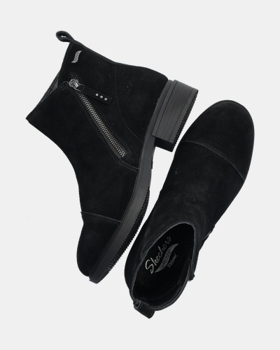 Skechers Tenley - Enkellaarsjes - Zwart