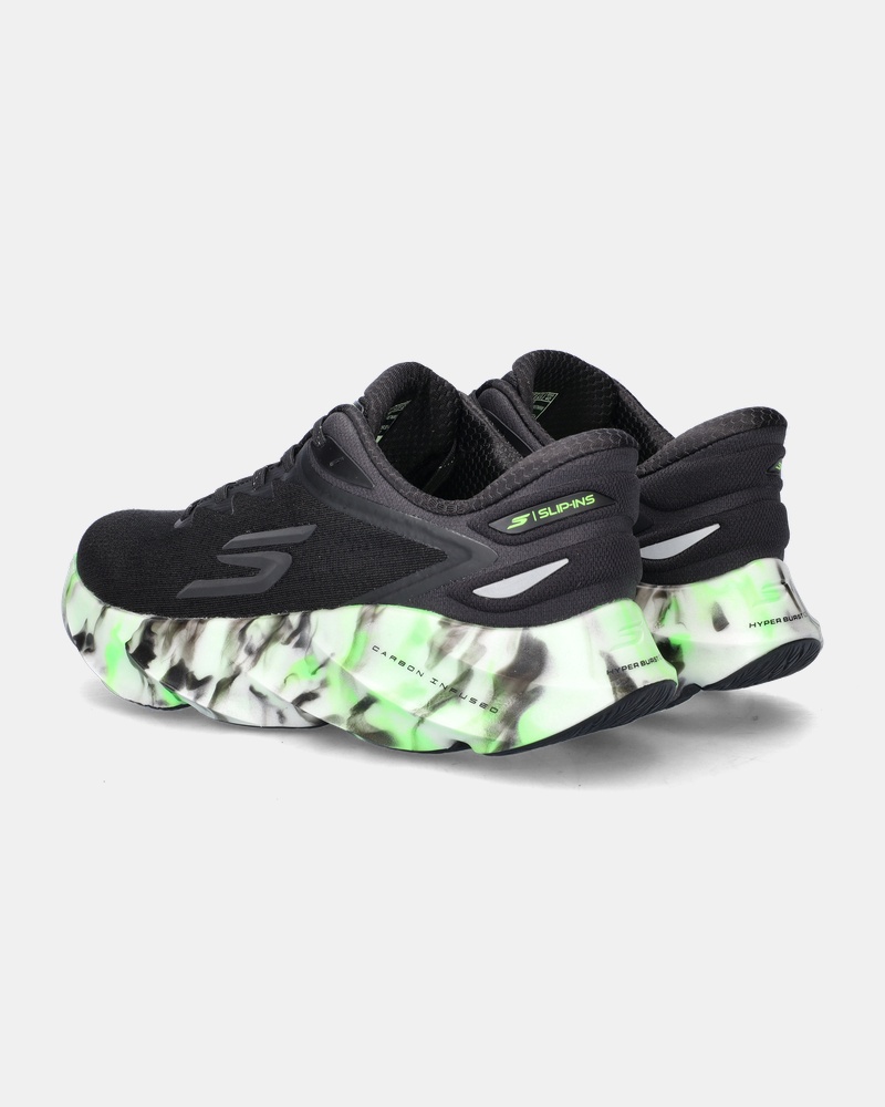 Skechers Hands Free Slip-In SKX Aero Burst - Lage sneakers - Zwart