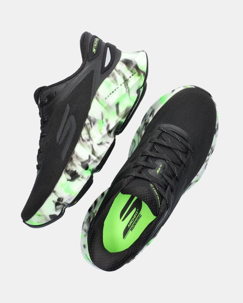 Skechers Hands Free Slip-In SKX Aero Burst - Lage sneakers - Zwart