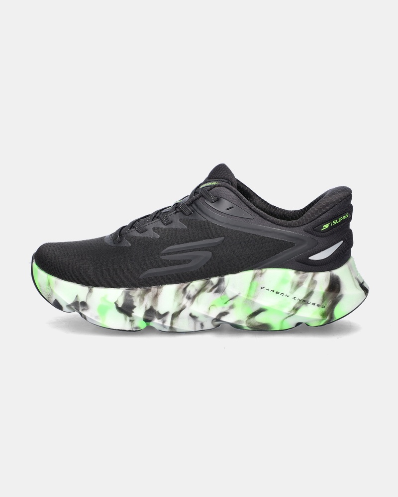 Skechers Hands Free Slip-In SKX Aero Burst - Lage sneakers - Zwart