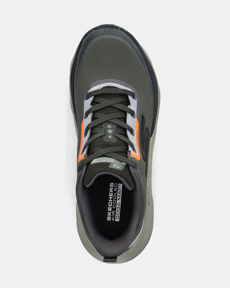 Skechers Max Cushioning Max Run Vorteza - Lage sneakers - Groen