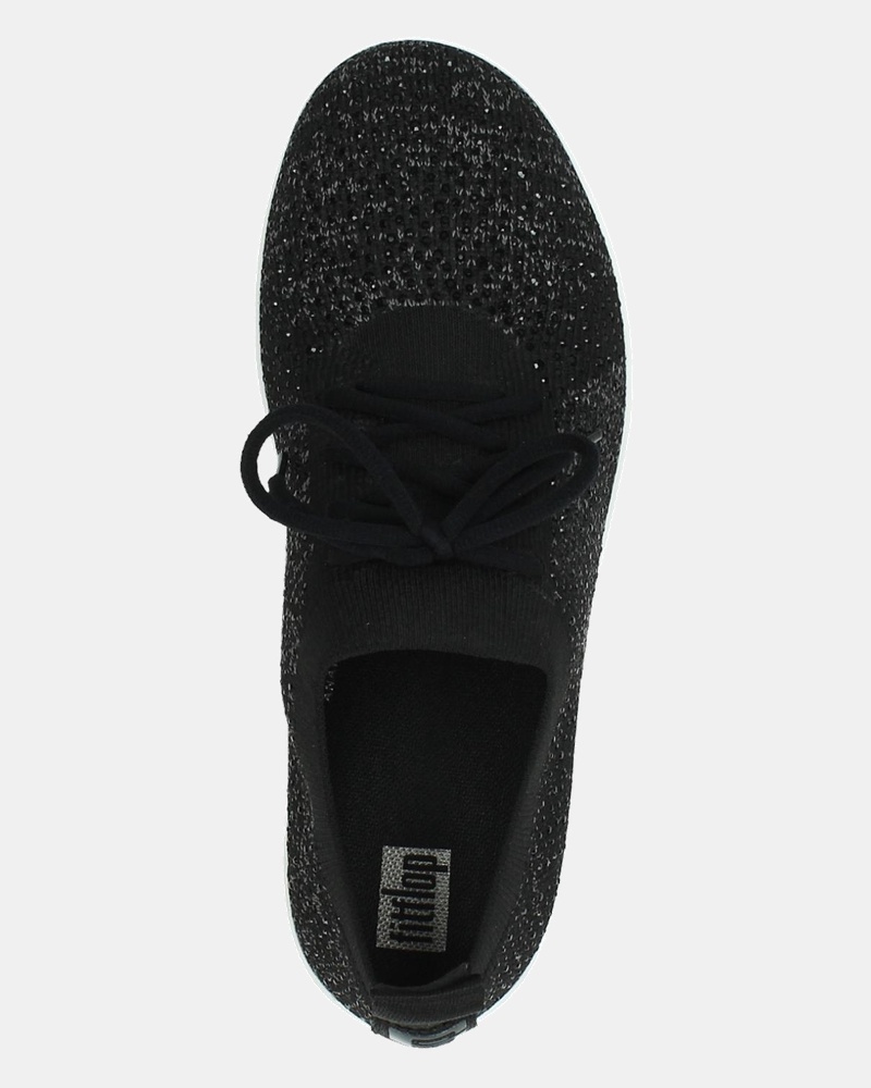 Fitflop Crystal Uberknit - Lage sneakers - Zwart