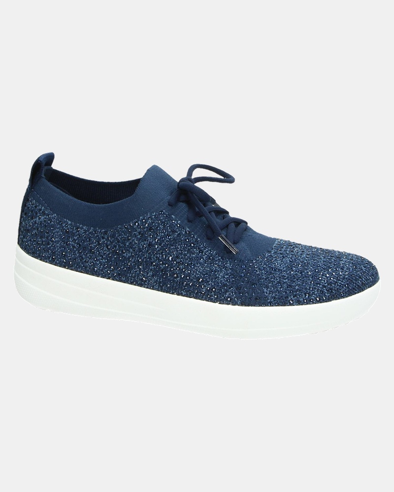 Fitflop Crystal Uberknit - Lage sneakers - Blauw