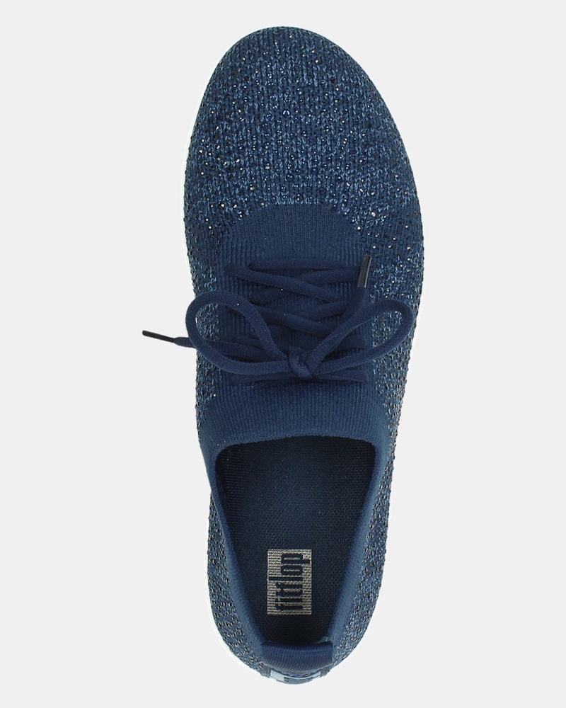 Fitflop Crystal Uberknit - Lage sneakers - Blauw