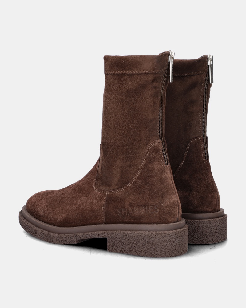 Shabbies Amsterdam Jane Stretch - Rits- & gesloten boots - Bruin