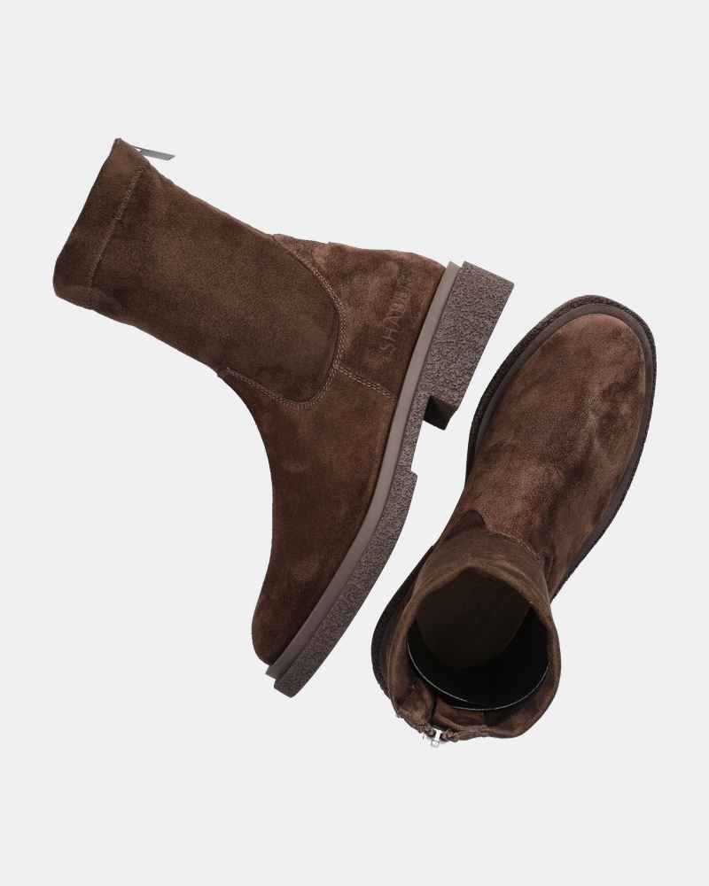 Shabbies Amsterdam Jane Stretch - Rits- & gesloten boots - Bruin
