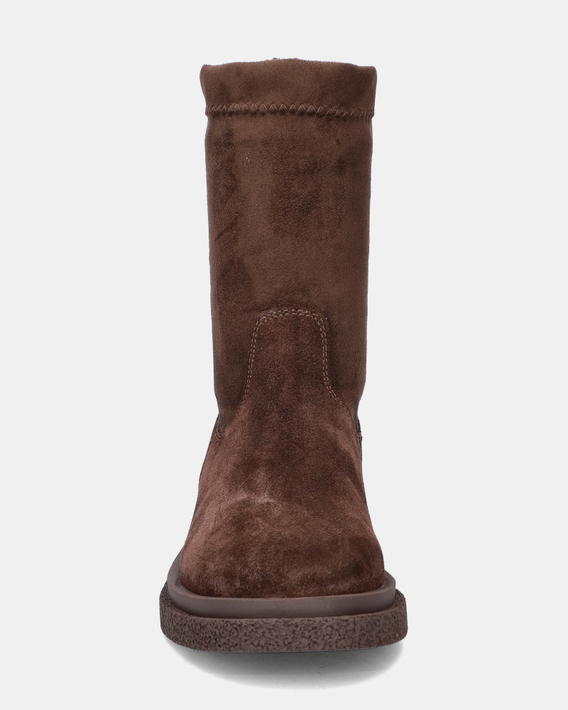 Shabbies Amsterdam Jane Stretch - Rits- & gesloten boots - Bruin