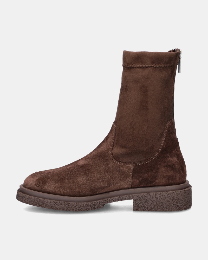 Shabbies Amsterdam Jane Stretch - Rits- & gesloten boots - Bruin