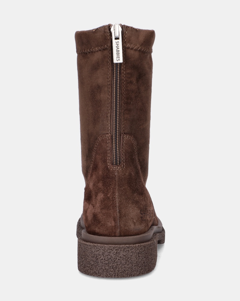 Shabbies Amsterdam Jane Stretch - Rits- & gesloten boots - Bruin