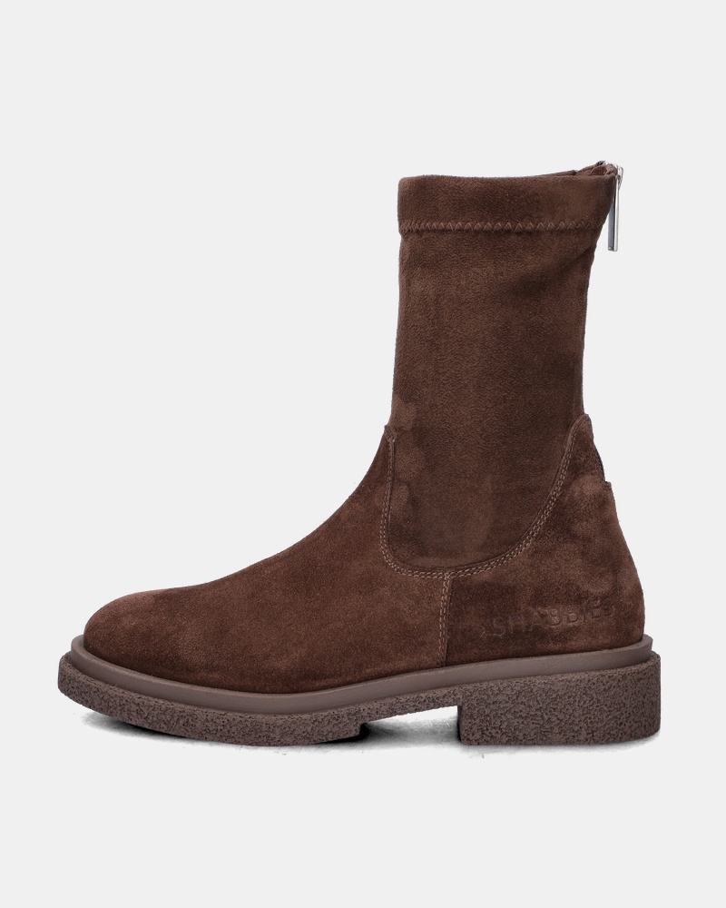 Shabbies Amsterdam Jane Stretch - Rits- & gesloten boots - Bruin