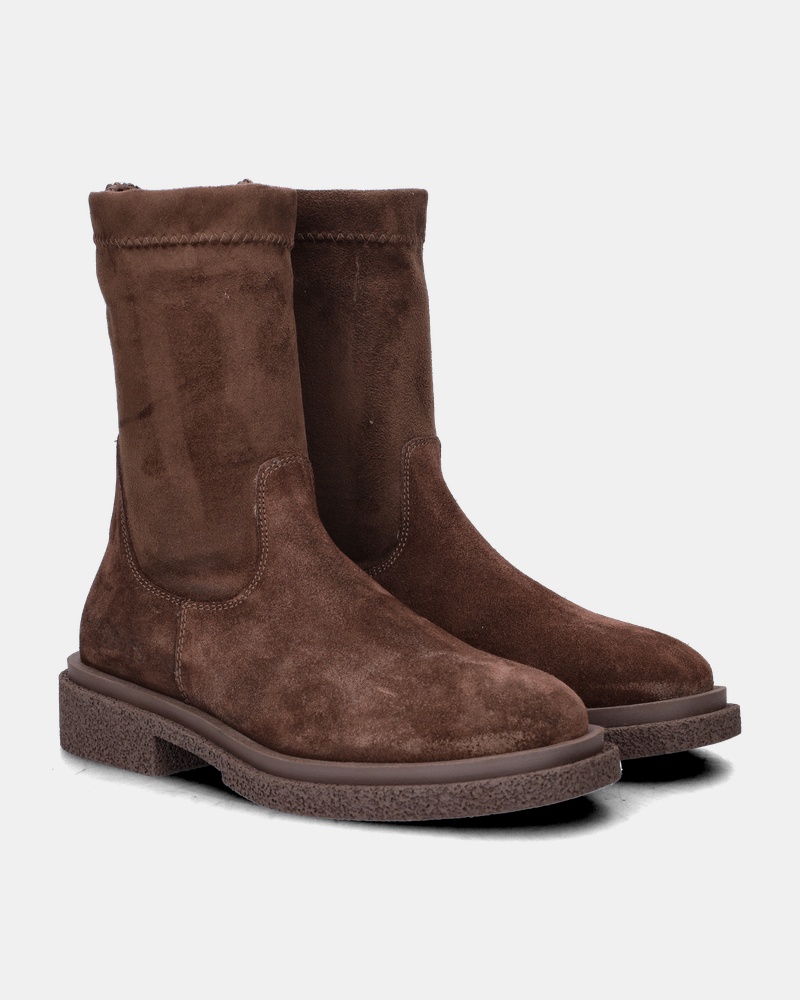 Shabbies Amsterdam Jane Stretch - Rits- & gesloten boots - Bruin