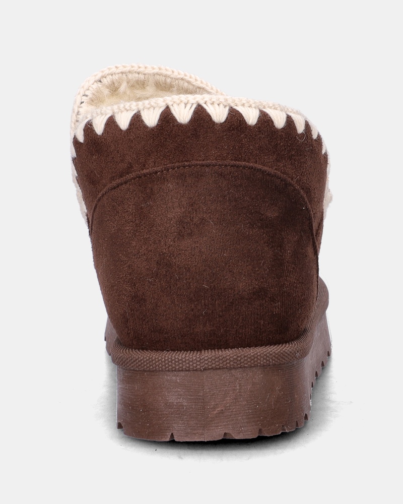 Nelson - Pantoffels - Bruin