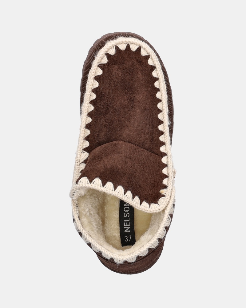 Nelson - Pantoffels - Bruin