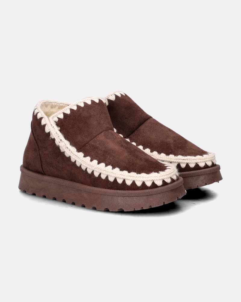 Nelson - Pantoffels - Bruin