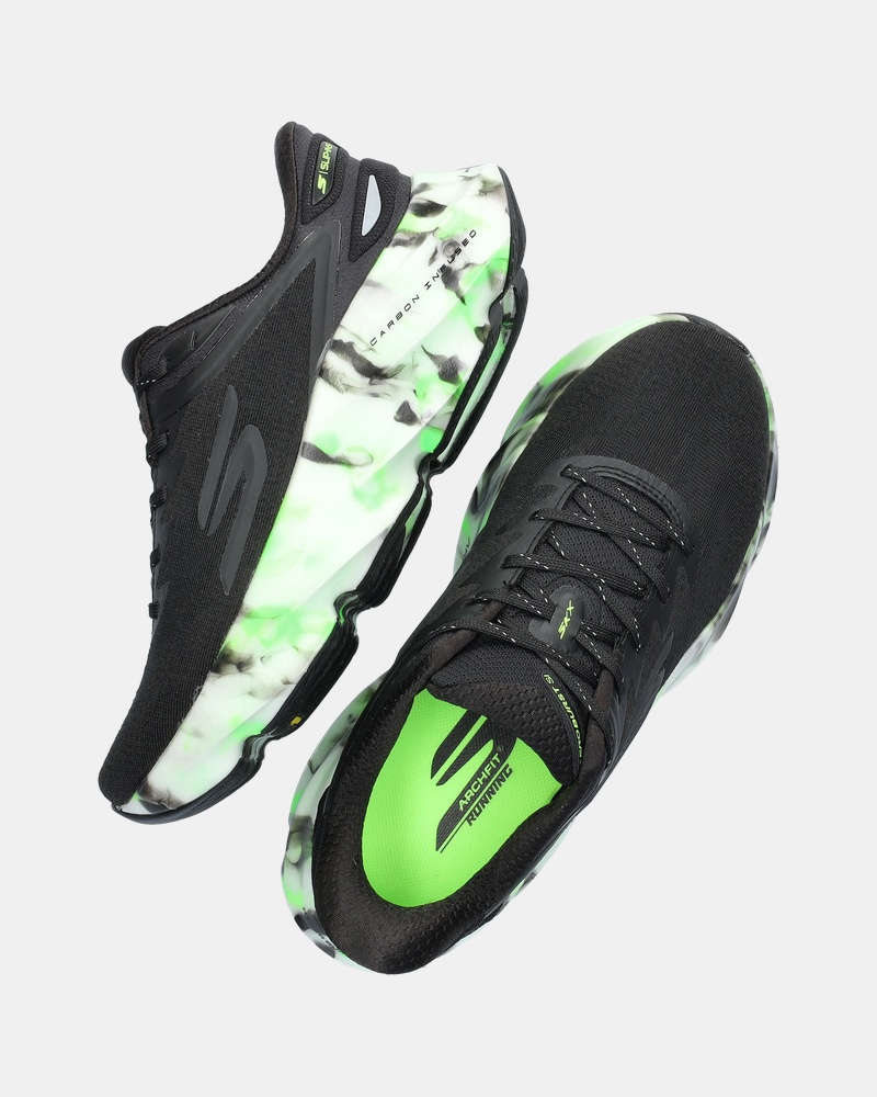 Skechers Hands Free Slip-Ins SKX Aero Burst - Lage sneakers - Zwart