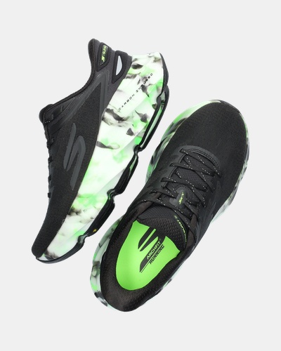 Skechers Hands Free Slip-Ins SKX Aero Burst - Lage sneakers - Zwart