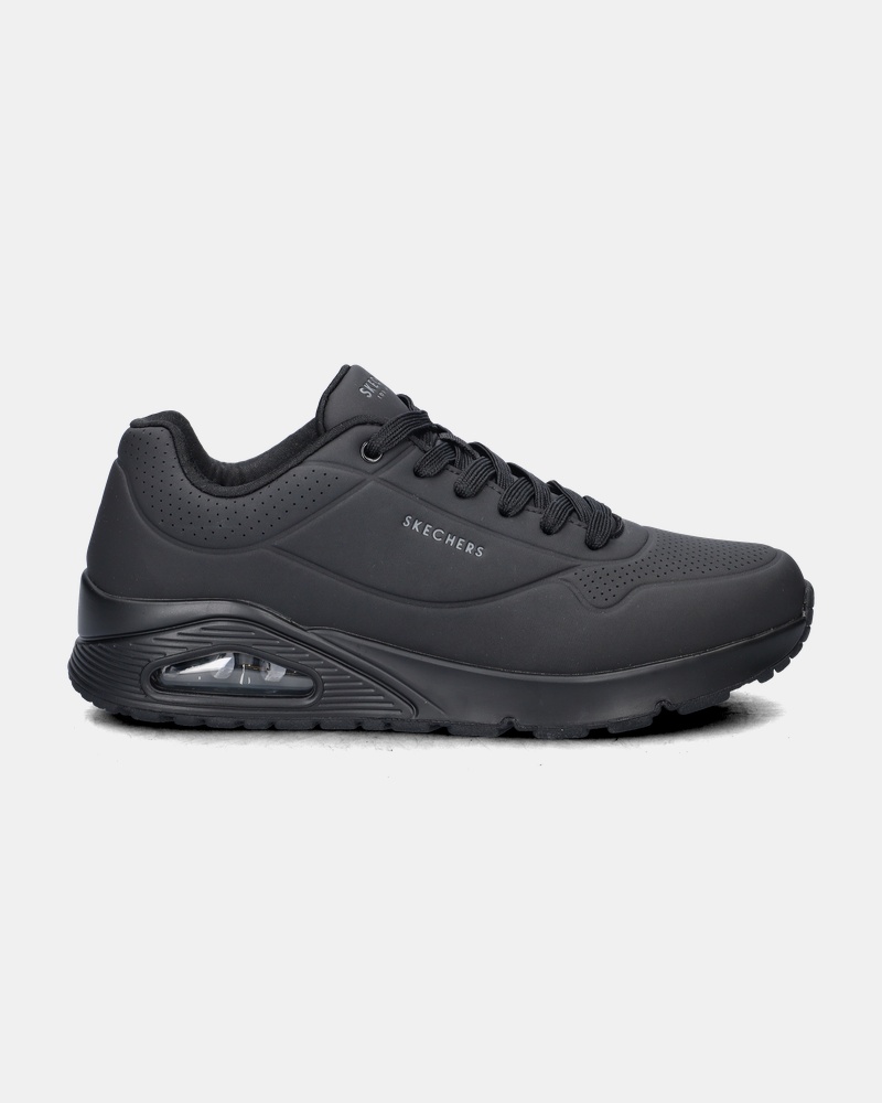 Skechers Uno Wide - Lage sneakers - Zwart