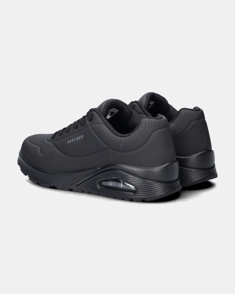 Skechers Uno Wide - Lage sneakers - Zwart