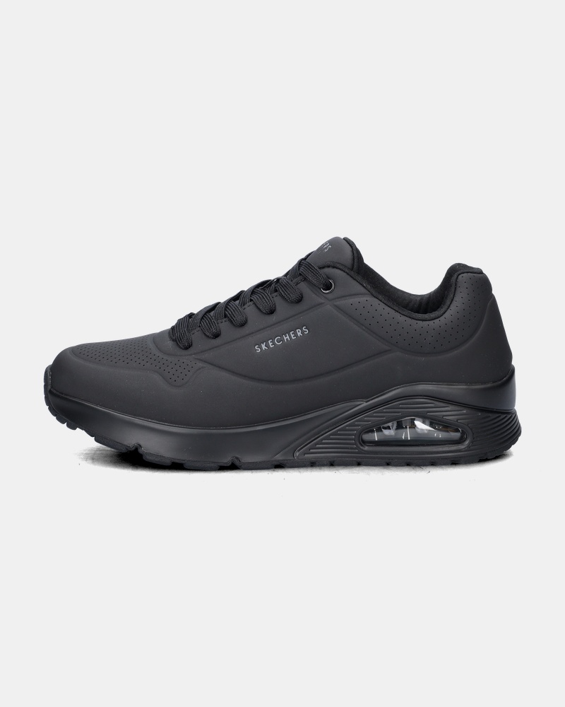 Skechers Uno Wide - Lage sneakers - Zwart
