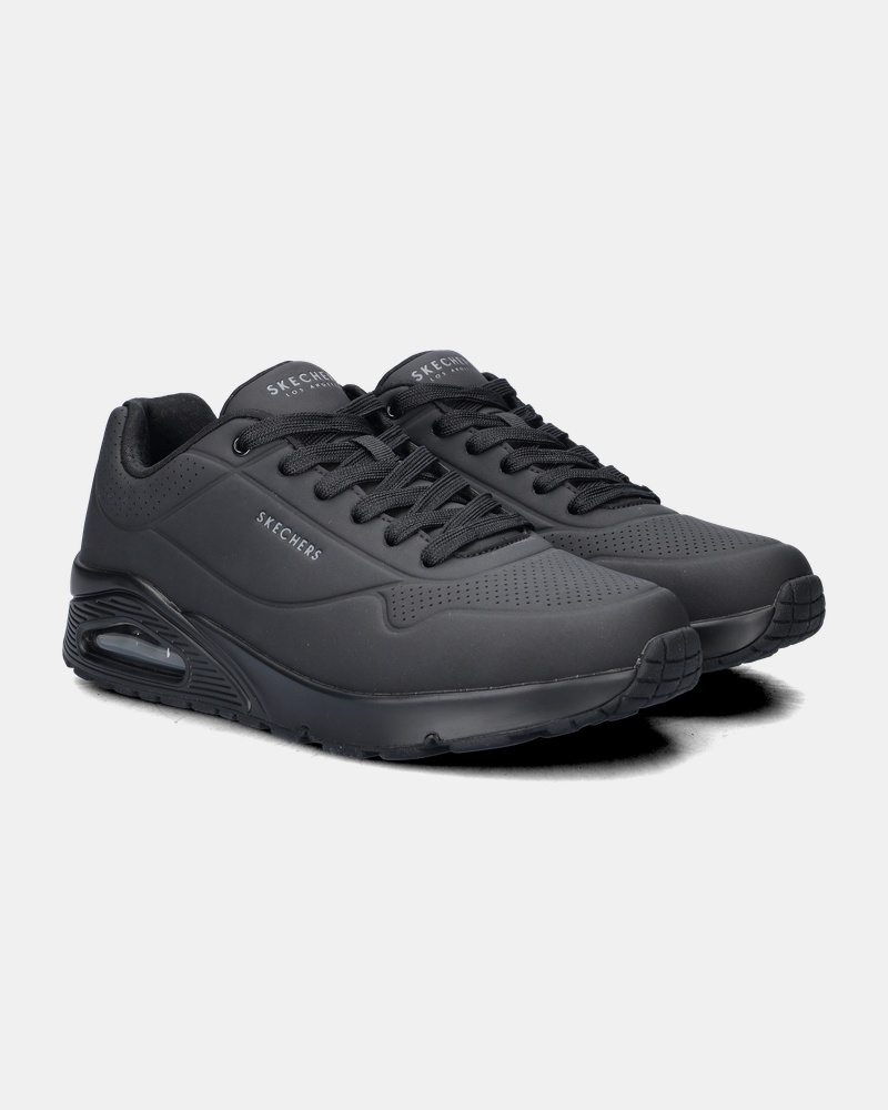 Skechers Uno Wide - Lage sneakers - Zwart