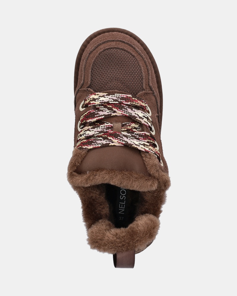Nelson - Gevoerde boots - Bruin