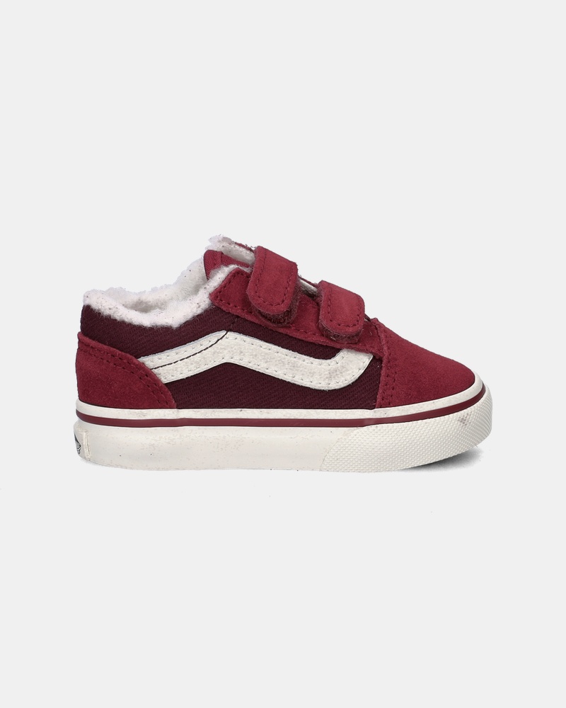 Vans Old Skool V - Klittenbandschoenen - Rood