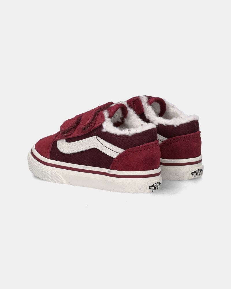 Vans Old Skool V - Klittenbandschoenen - Rood