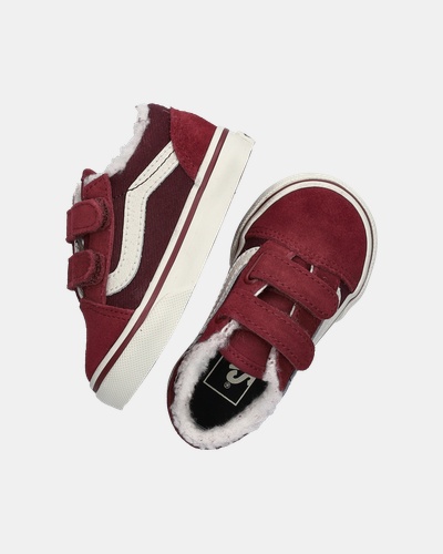 Vans Old Skool V - Klittenbandschoenen - Rood