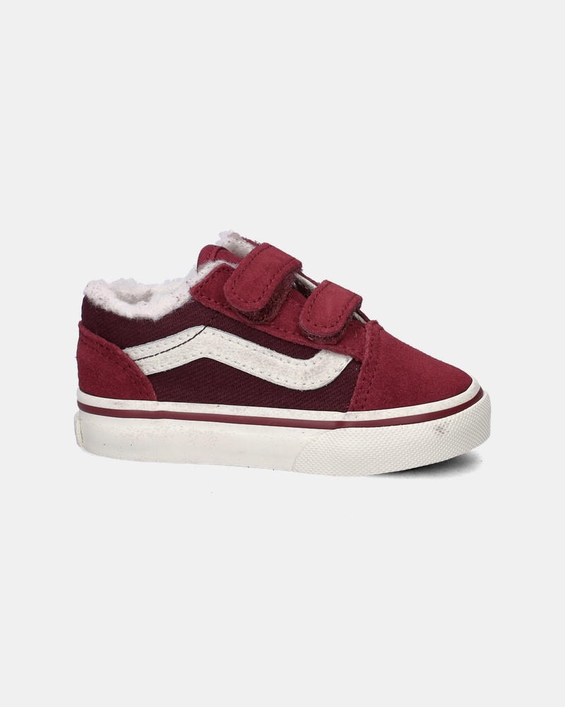 Vans Old Skool V - Klittenbandschoenen - Rood